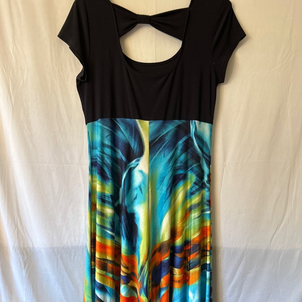 High low flowy dress